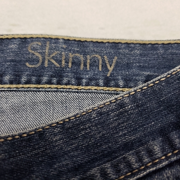 Calvin Klein Jeans Size 10 Skinny Blue Denim Pants - Picture 7 of 8